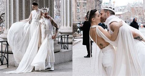 Nico Tortorella and Bethany C. Meyers Wedding | ELLE Australia