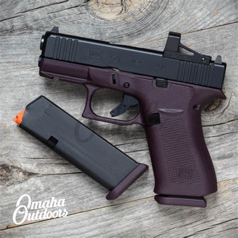 Glock 43X MOS Plum RMSc - Omaha Outdoors