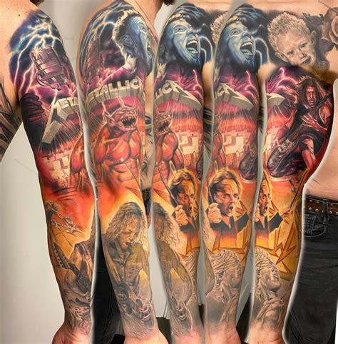 I just finished this sleeve. Lot of hours, but super happy with it! : r ...