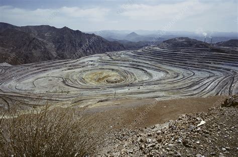 Morenci Copper Mine - Stock Image - C012/2914 - Science Photo Library