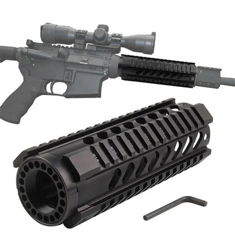 7" Picatinny Free Float Handguard Rail Tube AR-15 M16 M4 Handguard ...