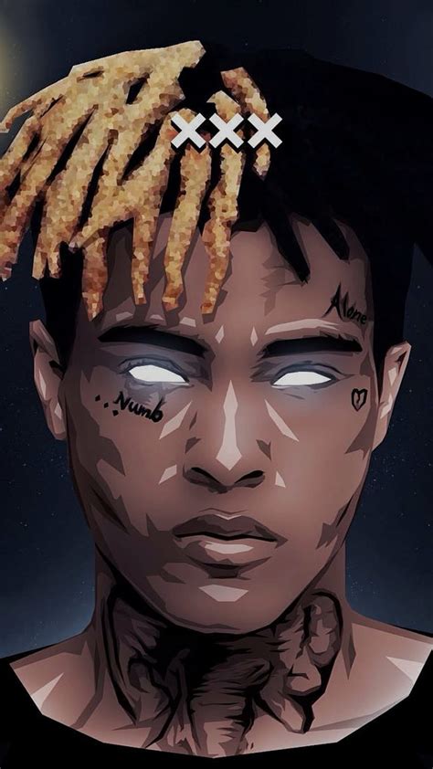 X*x tentacion, rap, rapper rip, HD phone wallpaper | Peakpx