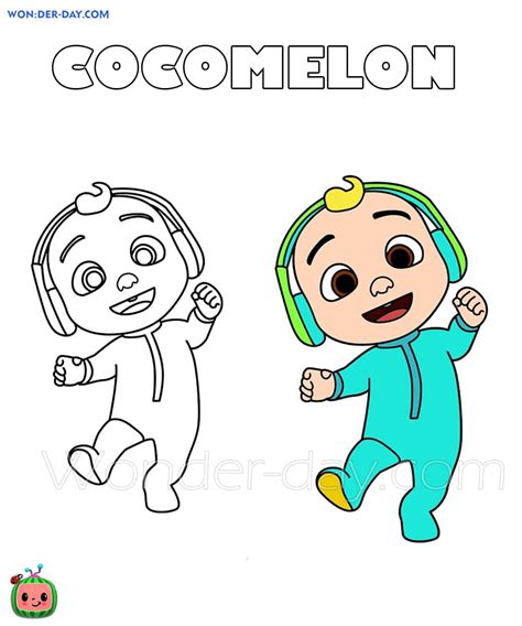 Cocomelon Coloring Coloring Pages | Images and Photos finder