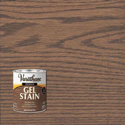 Varathane 1 qt. Briarsmoke Semi-Transparent Interior Wood Gel Stain ...