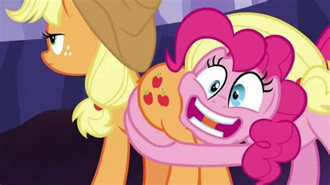 MLP pinkie pie pony plot hug - YouTube