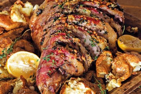 Roast lamb recipe from The Great Australian Cookbook