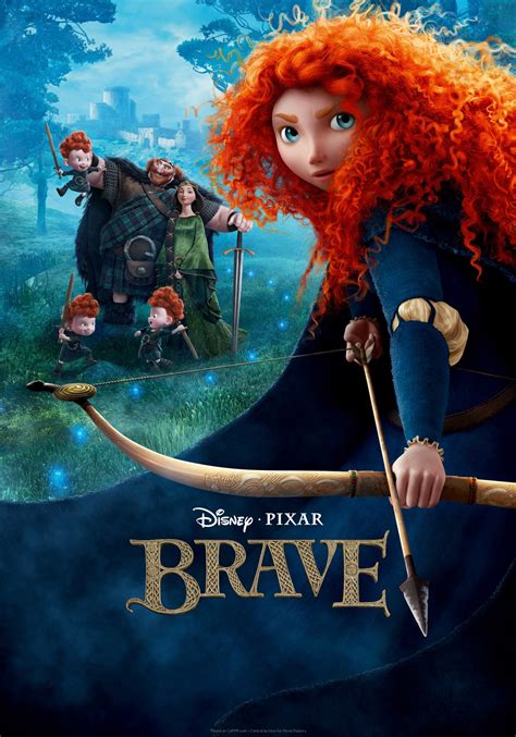 Disney Brave Movie Poster Disney Pixar Poster Vintage - vrogue.co