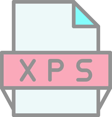 Xps File Format Icon 15581230 Vector Art at Vecteezy