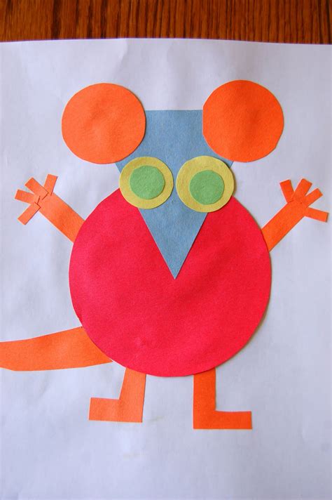 "Mouse Shapes" - I Heart Crafty Things