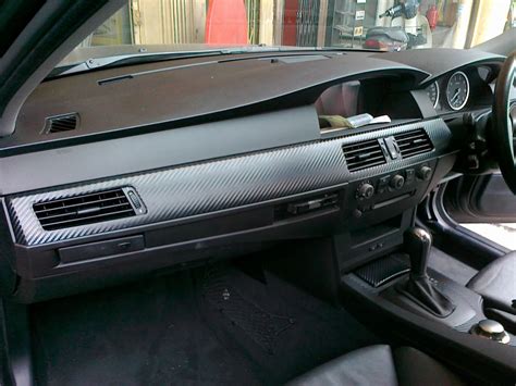 EB AUDIO: bmw e60 interior carbon stiker installation