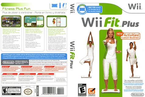 Wii Fit Plus - Nintendo Wii Game Covers - Wii Fit Plus DVD English ...