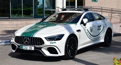 Dubai Police Car Force Gets A Mercedes-AMG GT 63 S Too, Because They ...