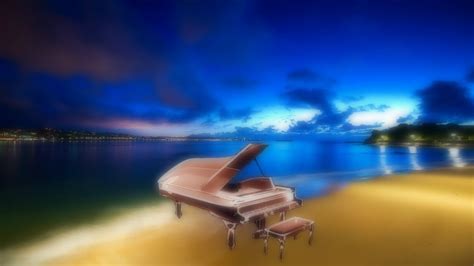 Piano & Waves ♒ - YouTube