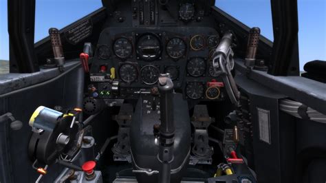 HD 109-k cockpit with darker RLM66 and other nice details updated for Normandy map