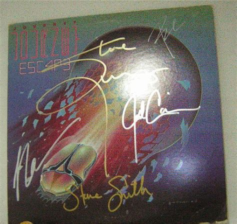 Journey Signed Lp Escape Original Album Vintage Vinyl | Etsy