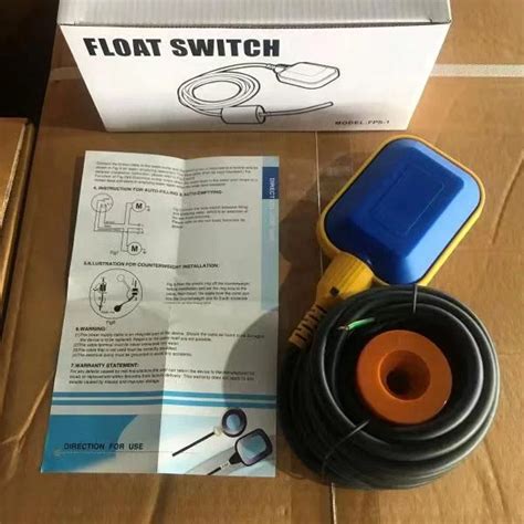 Float Switch Pump Controller Level Control For Submersible Water Pump - Buy Sump Pump Float ...