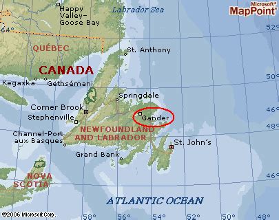 Map Of Gander Newfoundland - Long Dark Mystery Lake Map