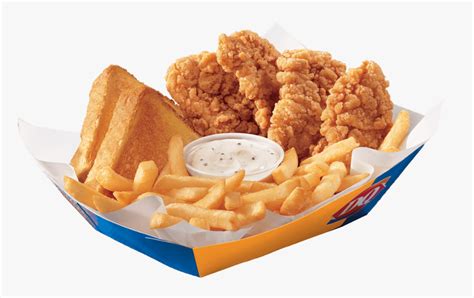 Dairy Queen Chicken Strips Basket - Dq Chicken Strip Basket, HD Png ...