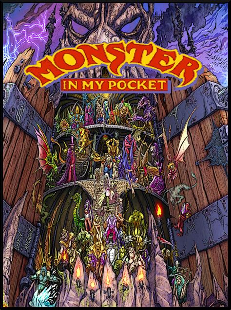 collected comics - monster in my pocket