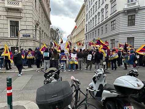 Vienna: Tibetan diaspora protests outside Chinese embassy on 65th ...