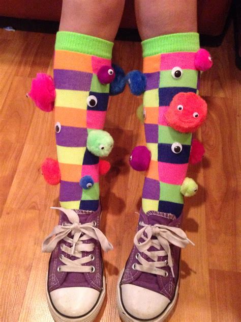 CrAzY SoCk DaY! | Crazy socks, Silly socks, Funky socks