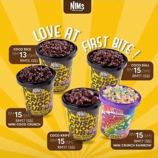 NIMS The Best Crispy Choco Tub | Mini Coco Crunch | Coco Ball | Coco ...