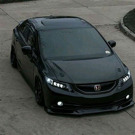 Pin by kirsten hankinson on Cars | Honda civic coupe, Black honda civic, Honda civic sedan