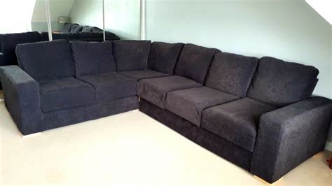 Large fabric Nabru corner suite sofa bed | in Prestwick, South Ayrshire ...