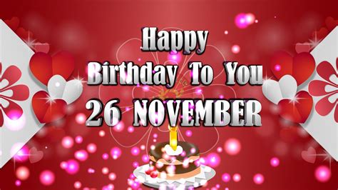 Happy Birthday 26 November - Kaushik Venkatesh