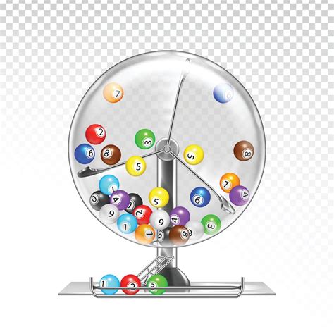 Lottery Machine With Lotto Balls Inside Vector Illustration 17313954 Vector Art at Vecteezy