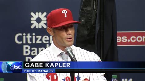 Phillies introduce new manager Gabe Kapler - 6abc Philadelphia