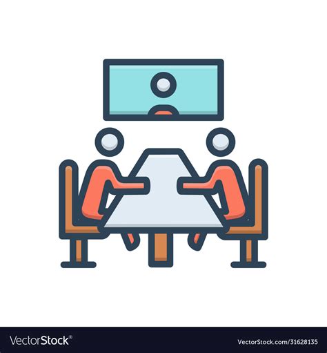 Meeting Royalty Free Vector Image - VectorStock