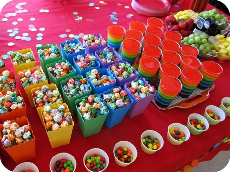 blog+snack+table.jpg (800×600) | Rainbow birthday party, Rainbow party food, Birthday party treats