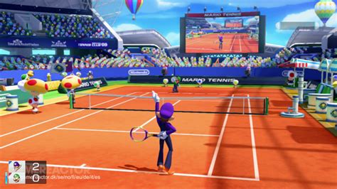 Mario Tennis Ultra Smash - launch gameplay and screens