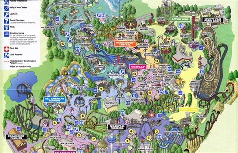 Great America Santa Clara Map - Washington Map State