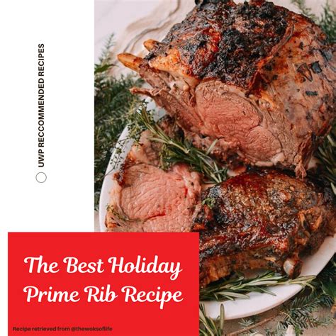 The Best Holiday Prime Rib Recipe - UW Provision Company