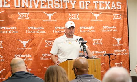 Texas Longhorns head coach Tom Herman postgame press conference