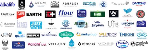 Water Brands Logos