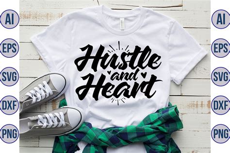 Hustle and Heart By orpitaroy | TheHungryJPEG