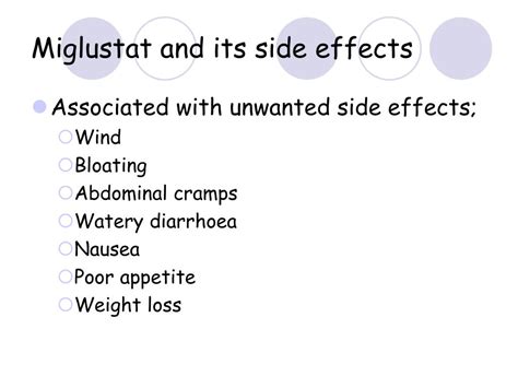 PPT - Miglustat (Zavesca) and Diet PowerPoint Presentation, free ...