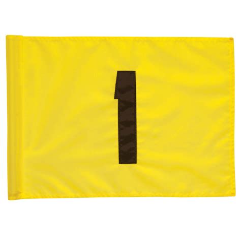 standard golf numbered flags (9) - David Golf