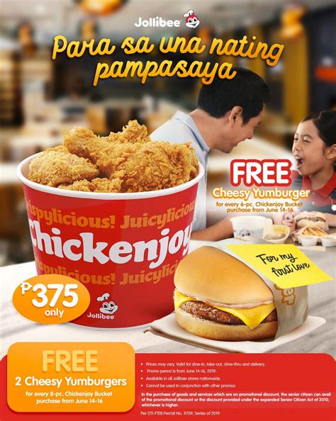 Jollibee Menu Philippines Fast Food