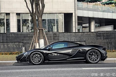 Stunning Black-on-Black McLaren P1 in China! - GTspirit