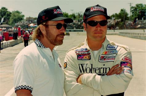 Chuck Norris and son Eric 1997: NASCAR Photography Darryl … | Flickr