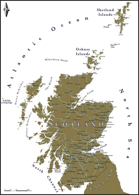 6 Maps of Scotland (Free To Use) - Highland Titles