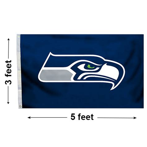 3'x5' Seattle Seahawks Outdoor Flag - Football Flags | Tuff Flags - 888 ...