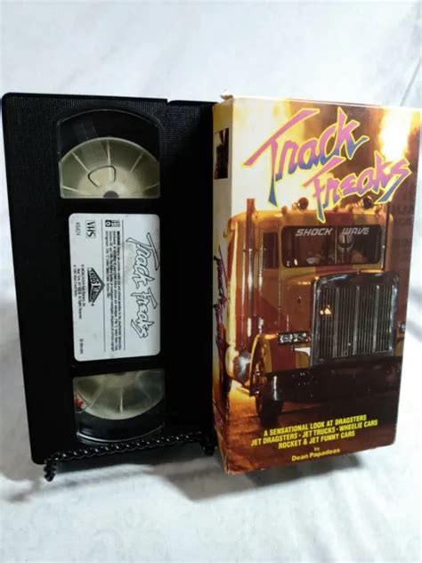 TRACK FREAKS VHS Drag Racing Dragster Jet Truck Wheelie Car £4.82 ...