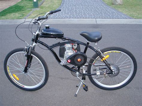 GT1 CRUISER (26 inch) MOTORIZED BICYCLE POWERED BY 49CC 4 STROKE KIT | Reference - Silly Rally ...