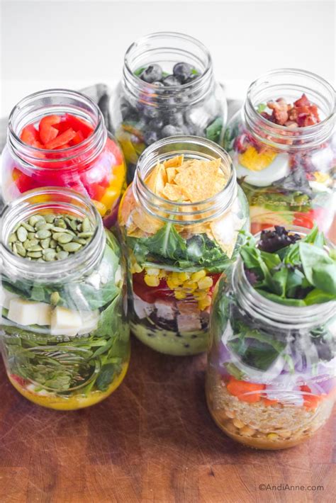 Six Healthy Mason Jar Salads Everyone Should Know