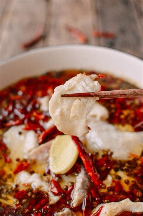 Sichuan Boiled Fish (Shui Zhu Yu, 水煮鱼) - The Woks of Life